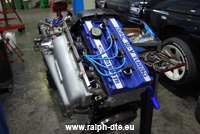 Panoramica motore Ford Escort RS Cosworth