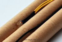 Pacco batterie - Sensore termico di sicurezza in evidenza